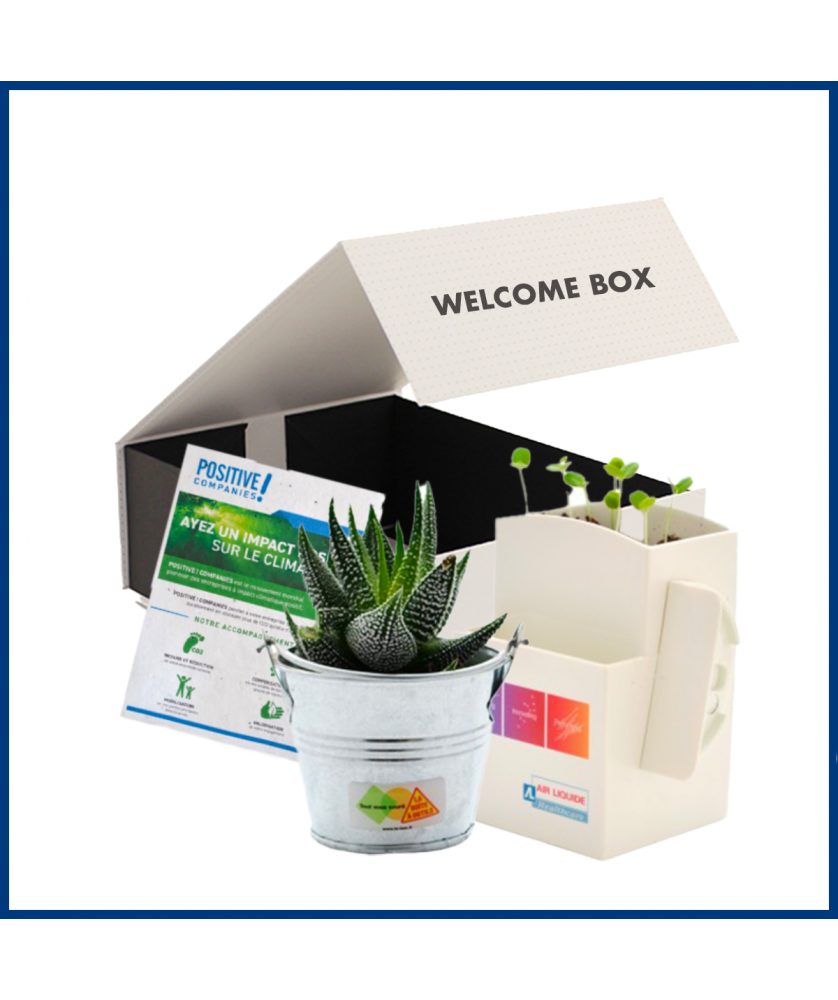 Welcome Box Végétale 1 - Objet et Support publicitaire entreprise - printecom.fr
