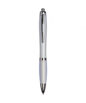 Curvy ballpoint pen with...