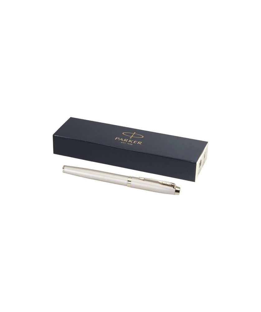 Stylo plume Parker IM champagne | Stylos Publicitaires Personnalisés | PRINTECOM