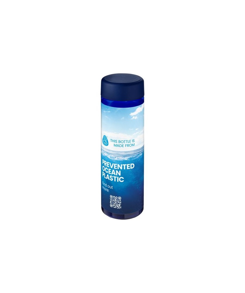 Goodies Écologiques pour Boire - Bouteille d'eau H2O Active® Eco Vibe de 850 ml avec couvercle vissé - Bleu | PRINTECOM