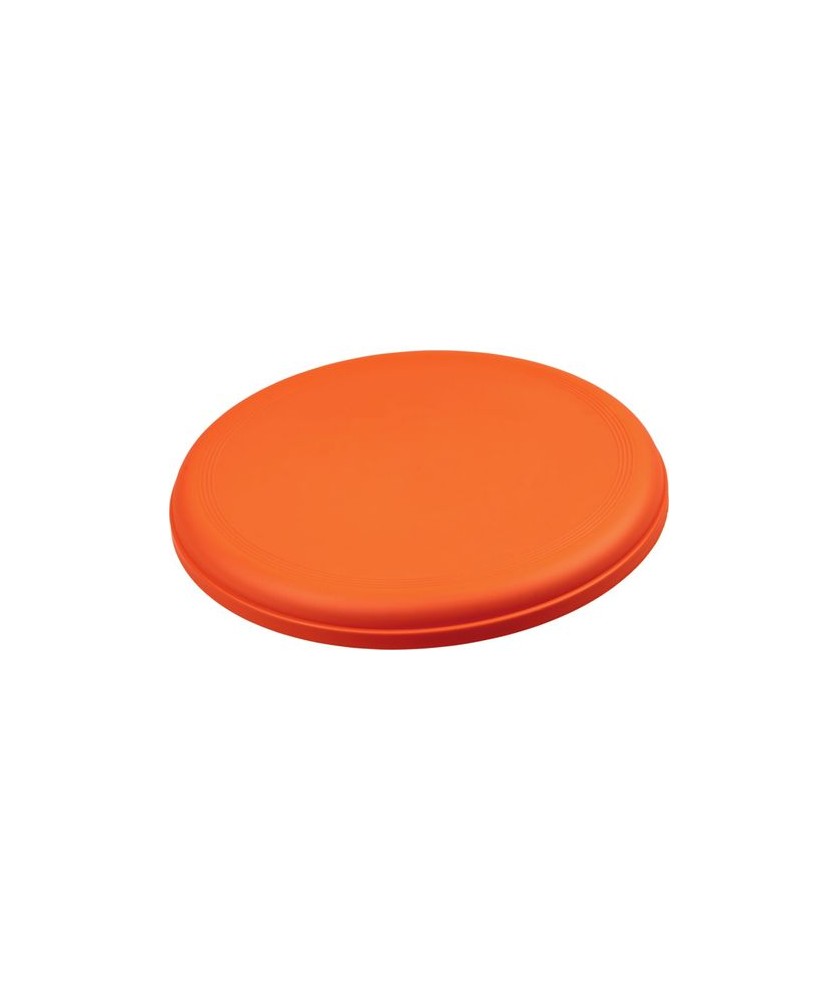 Frisbee en plastique recyclé Orbit - Orange | Jeux & jouets publicitaires | PRINTECOM