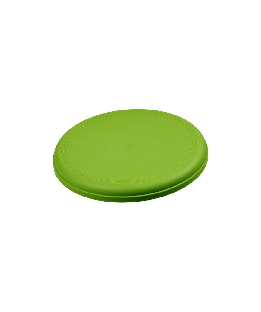 Frisbee en plastique recyclé Orbit - Vert citron | Jeux & jouets publicitaires | PRINTECOM