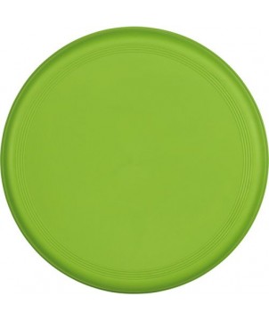 Frisbee en plastique recyclé Orbit - Vert citron | Jeux & jouets publicitaires | PRINTECOM