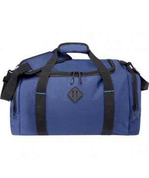 Sac de voyage 35 L en RPET certifié GRS REPREVE® Our Ocean™ - Bleu marine | Sac de voyage personnalisé | PRINTECOM