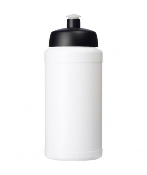 Bouteille de sport Baseline® Plus de 500 ml - Blanc | Gourde de sport publicitaire | PRINTECOM