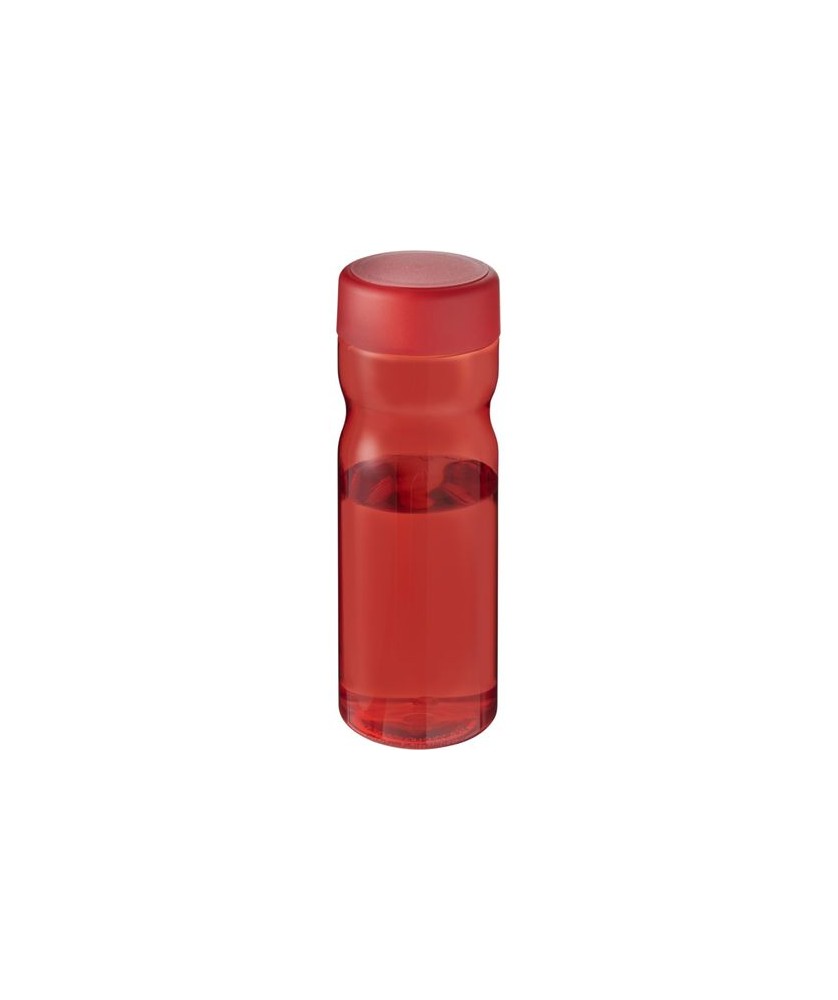 Bouteille de sport H2O Active® Base Tritan™ de 650 ml avec couvercle và visser rouge | Gourde de sport publicitaire | PRINTECOM