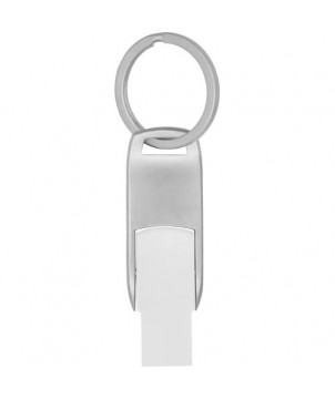 Clé USB Flip 2 Gb - Blanc | Clé USB publicitaire | PRINTECOM