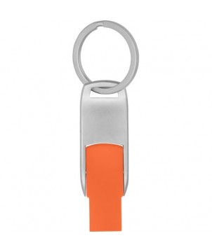 Clé USB Flip 2 Gb - Orange | Clé USB publicitaire | PRINTECOM