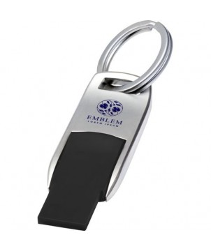 Clé USB Flip 64 Gb 64 Go - Noir | Clé USB publicitaire | PRINTECOM