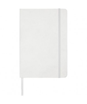 Goodies de Bureau Écologiques Personnalisés - Carnet Breccia A5 avec papier de pierre - Blanc | PRINTECOM