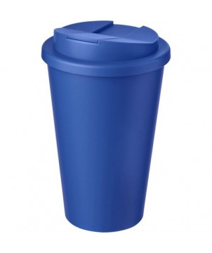 Gobelet isolant Americano® 350ml avec couvercle anti fuites - Bleu moyen | Mugs publicitaires | PRINTECOM