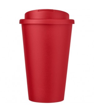 Gobelet isolant Americano® 350ml avec couvercle anti fuites - Rouge | Mugs publicitaires | PRINTECOM