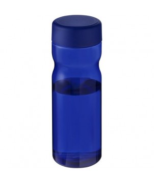 Bouteille H2O Active® Eco Base 650ml avec couvercle vissé bleu | Bouteille et Gourde publicitaires | PRINTECOM