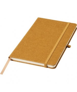 Carnet de notes A5 en cuir Atlana - Marron | Carnet personnalisé | PRINTECOM