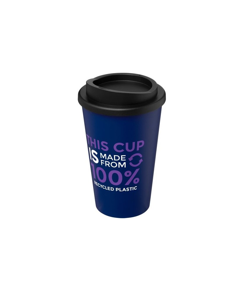 Goodies Écologiques pour Boire - Gobelet isolant recyclé Americano® 350ml - Noir | PRINTECOM