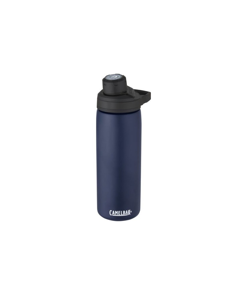 Bouteille avec isolation par le vide et couche de cuivre 600ml Chute Mag - Bleu marine | Bouteille isotherme | PRINTECOM