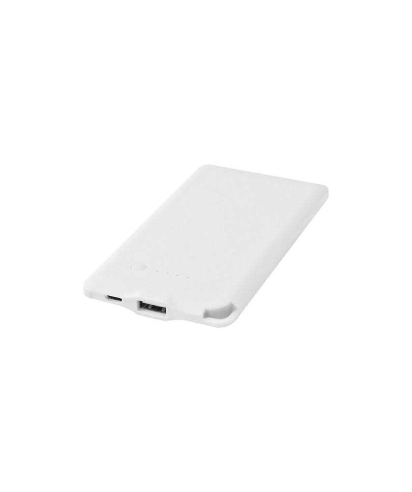 Batterie de secours WS119 4000 mAh - Blanc | Chargeurs et batteries publicitaires | PRINTECOM