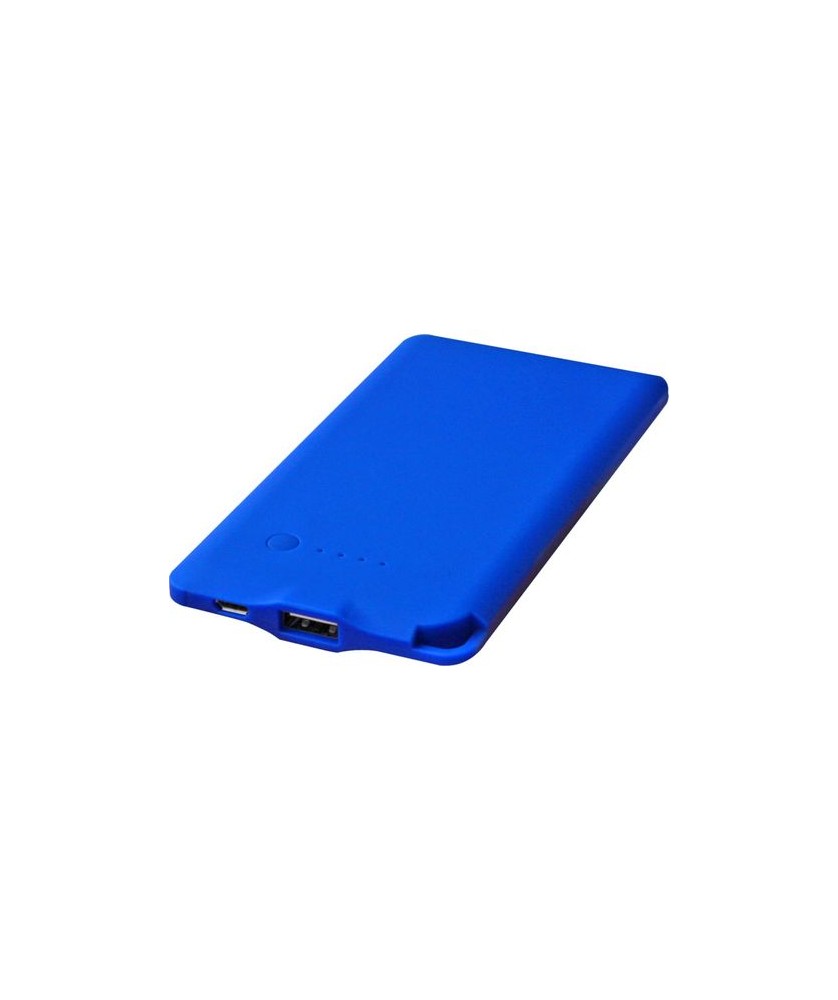 Batterie de secours WS119 4000 mAh - Bleu royal | Chargeurs et batteries publicitaires | PRINTECOM