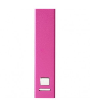 Batterie de secours WS101 2200/2600 mAh - Rose | Chargeurs et batteries publicitaires | PRINTECOM