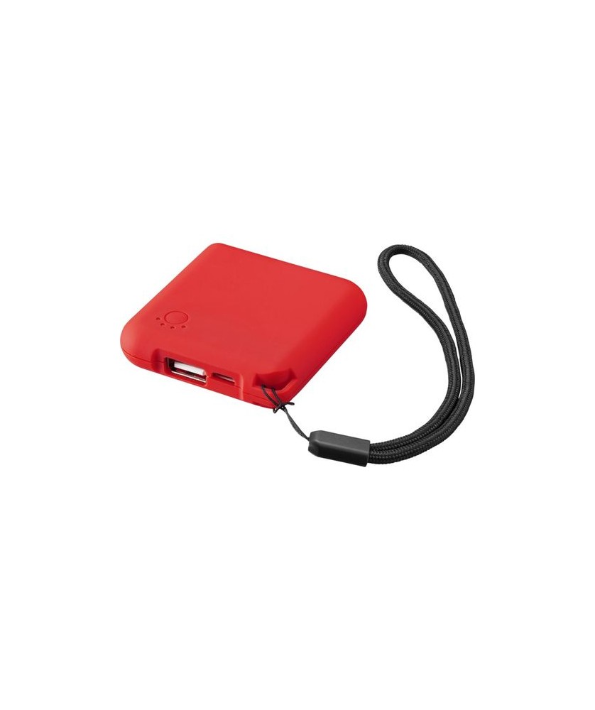 Batterie de secours WS109 2000 mAh - Rouge | Chargeurs et batteries publicitaires | PRINTECOM