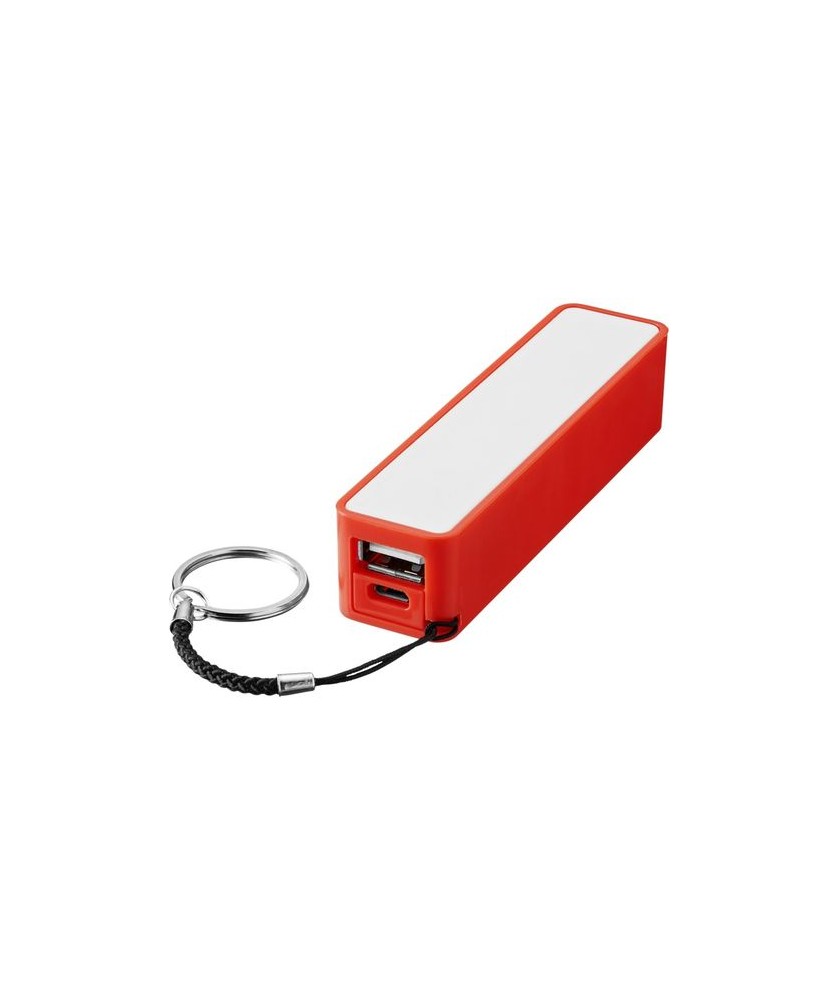 Batterie de secours WS 104  2000/2200/2600 mAh - Rouge | Chargeurs et batteries publicitaires | PRINTECOM