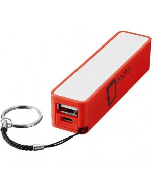 Batterie de secours WS 104  2000/2200/2600 mAh - Rouge | Chargeurs et batteries publicitaires | PRINTECOM