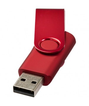 Clé USB rotative métallisée...