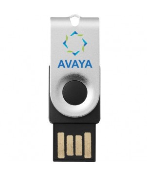 Mini clé USB 16 Gb - Argenté | Clé USB publicitaire | PRINTECOM