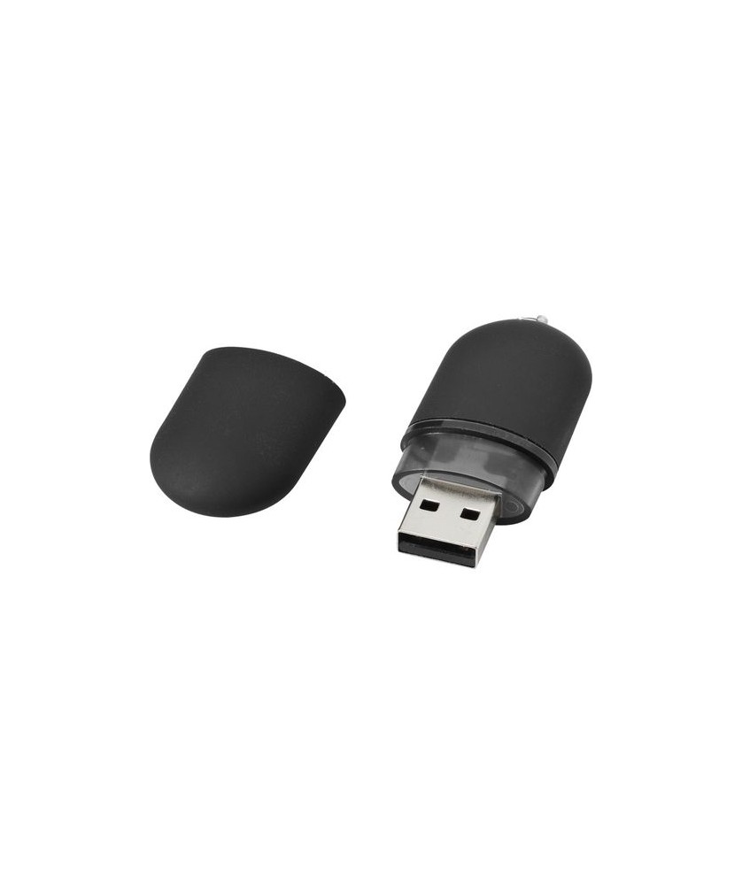 Clé USB capsule 1 Gb - Noir | Clé USB publicitaire | PRINTECOM