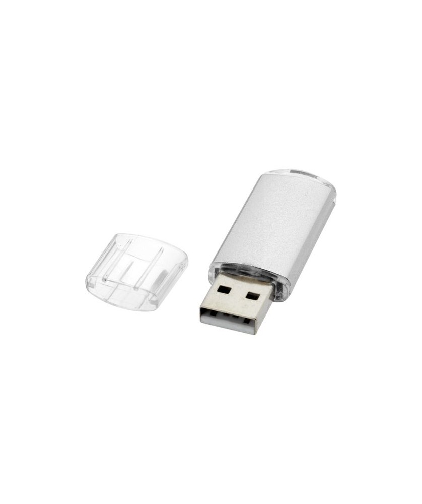 Clé USB Silicon Valley 4 Gb - Argenté | Clé USB publicitaire | PRINTECOM