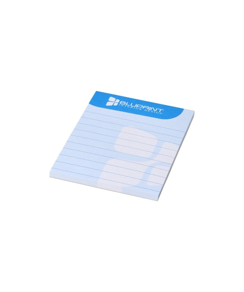 Blocs-Notes Publicitaires - Bloc-notes Desk-Mate® A7 50 feuillets - Blanc | PRINTECOM