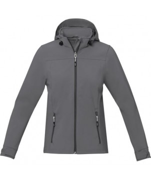 Veste softshell femme Langley gris acierVeste softshell femme Langley gris acier | PRINTECOM