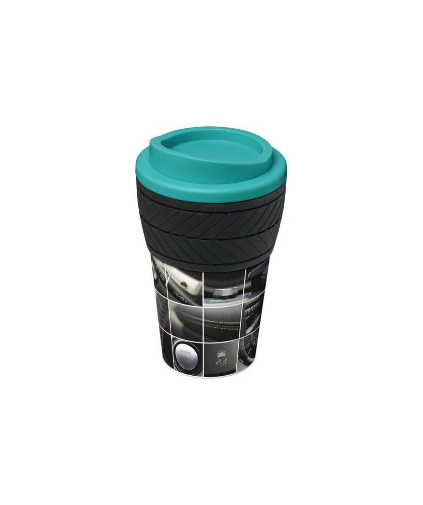 Gobelet isolant Brite-Americano® pneu 350ml - Vert d'eau | Mugs publicitaires | PRINTECOM