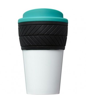 Gobelet isolant Brite-Americano® pneu 350ml - Vert d'eau | Mugs publicitaires | PRINTECOM