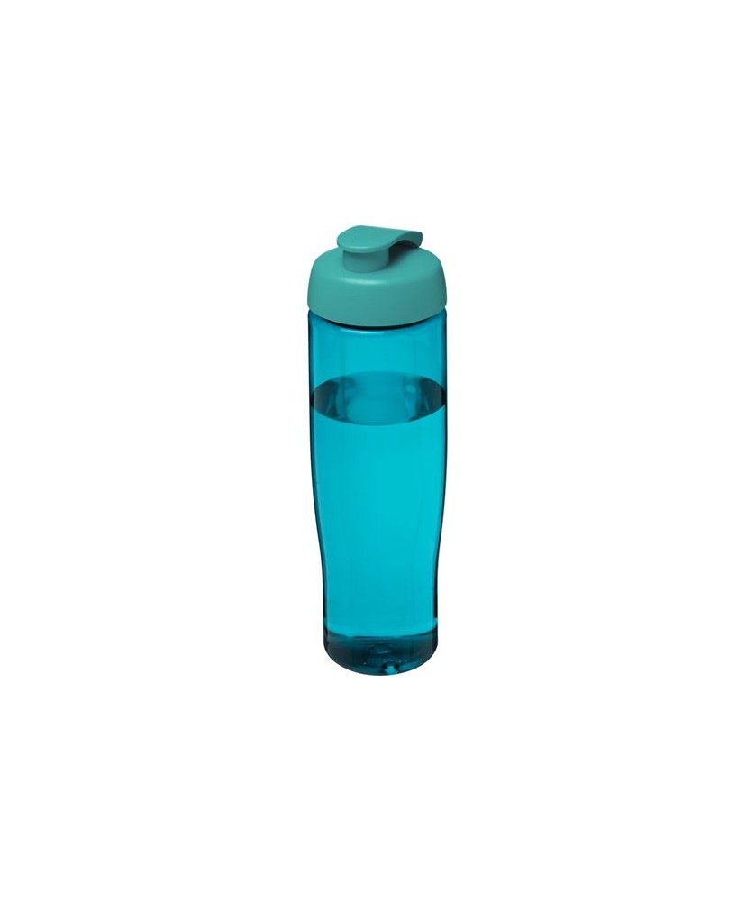 Bouteille de sport H2O Active® Tempo 700ml avec couvercle à clapet vert d\'eau - Vert d'eau | Gourde de sport publicitaire | PRINTECOM