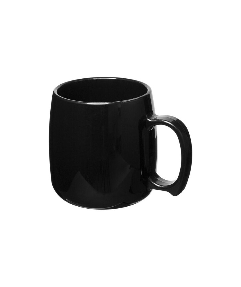 Mug en plastique Classic 300ml - Noir | Mugs publicitaires | PRINTECOM