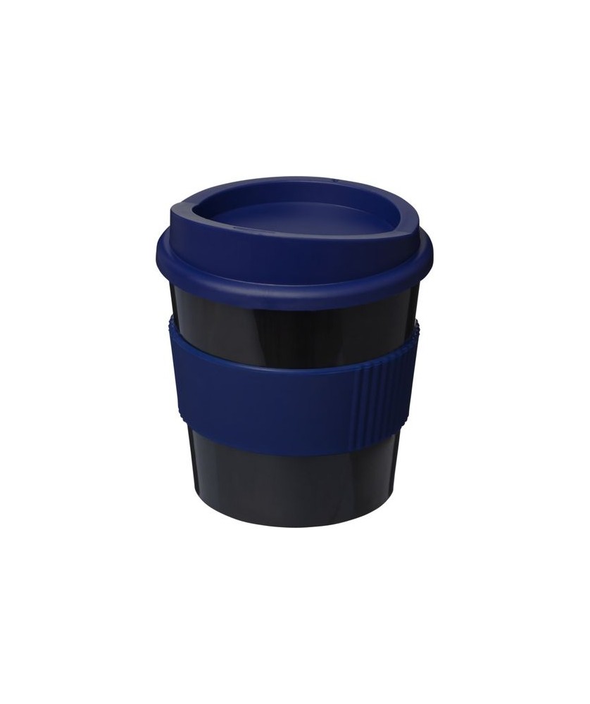 Gobelet Americano® Primo 250ml avec bandeau antidérapant - Bleu | Mugs publicitaires | PRINTECOM