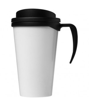 Mug isolant Brite-Americano® grande 350ml - Noir | Mugs publicitaires | PRINTECOM