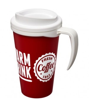 Mug isolant Americano® grande 350ml - Blanc | Mugs publicitaires | PRINTECOM