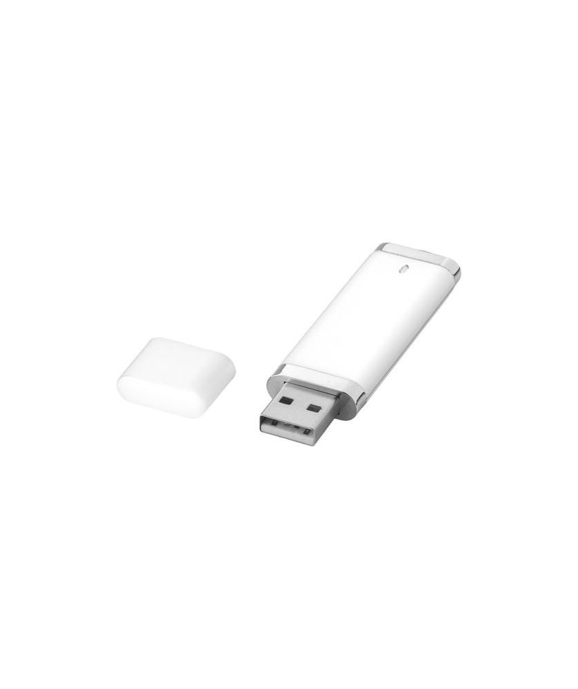 Clé USB 2 Go Even - Blanc | Clé USB publicitaire | PRINTECOM