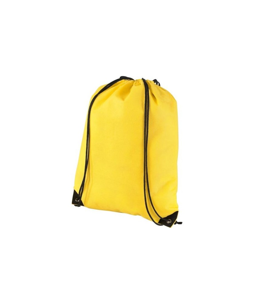 Sac à dos premium non tissé Eco 5L - Jaune | Sac à dos publicitaire | PRINTECOM