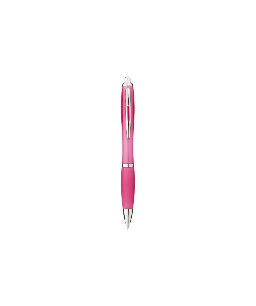 Stylo à bille Nash magenta | Stylos Publicitaires Personnalisés | PRINTECOM