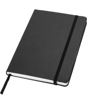 Carnet de notes Classic format A5 à couverture rigide - Noir | Carnet personnalisé | PRINTECOM