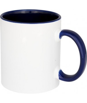 Mugs Publicitaires Personnalisés - Tasse Pix de 330ml de style pop - Bleu | PRINTECOM