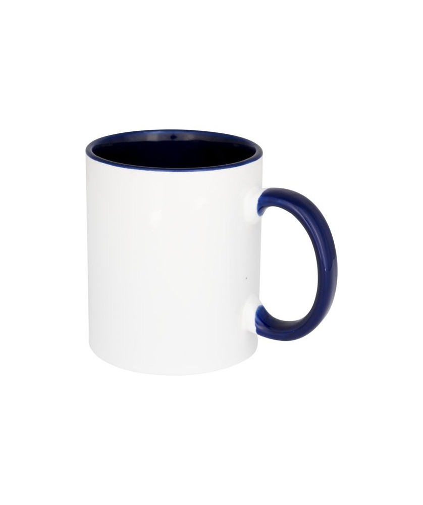 Mugs Publicitaires Personnalisés - Tasse Pix de 330ml de style pop - Bleu | PRINTECOM