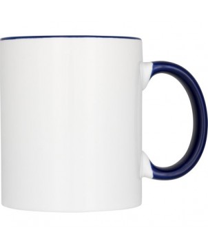 Mugs Publicitaires Personnalisés - Tasse Pix de 330ml de style pop - Bleu | PRINTECOM