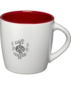 Mug Aztec 340ml - Rouge | Mugs publicitaires | PRINTECOM