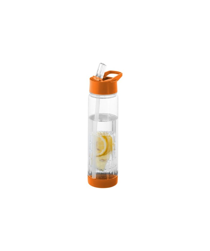 Bidon Tutti frutti avec infuseur 740ml - Orange | Bouteille et Gourde publicitaires | PRINTECOM