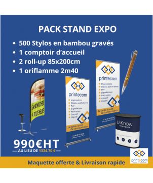 Pack stand expo : roll-up,...