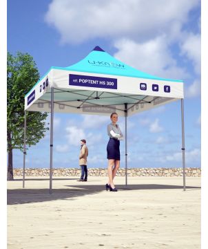Tente pliante publicitaire...